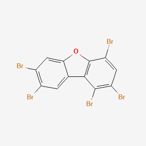 1,2,4,7,8-Pentabromo-dibenzofuran