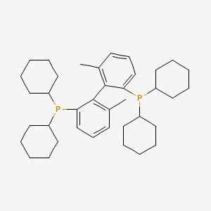 (6,6'-Dimethyl-[1,1'-biphenyl]-2,2'-diyl)bis(dicyclohexylphosphine)