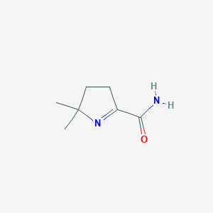 2,2-Dimethyl-3,4-dihydro-2H-pyrrole-5-carboxamide