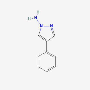 4-Phenyl-1H-pyrazol-1-amine