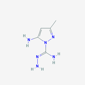 5-Amino-3-methyl-1H-pyrazole-1-carboximidhydrazide