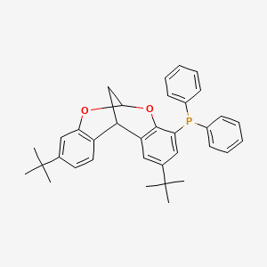 (2,9-Di-tert-butyl-12H-6,12-methanodibenzo[d,g][1,3]dioxocin-4-yl)diphenylphosphine