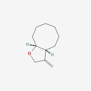 Cis-3-methylenedecahydrocycloocta[b]furan