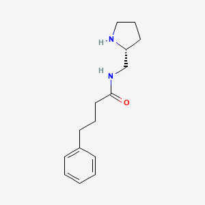 Benzenebutanamide, N-[(2R)-2-pyrrolidinylmethyl]-