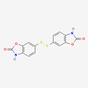 6,6'-Disulfanediylbis(benzo[d]oxazol-2(3H)-one)