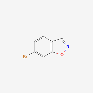 molecular formula C7H4BrNO B1289395 6-Bromo-1,2-benzisoxazole CAS No. 1060802-88-1