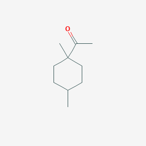 B128940 1-(1,4-Dimethylcyclohexyl)ethanone CAS No. 152468-75-2