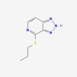 4-(Propylsulfanyl)-2h-[1,2,3]triazolo[4,5-c]pyridine