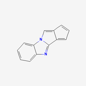 Cyclopenta[3,4]pyrrolo[1,2-a]benzimidazole