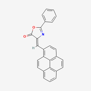 2-Phenyl-4-(pyren-1-ylmethylene)oxazol-5(4H)-one