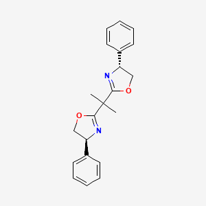 (S)-4-Phenyl-2-(2-((R)-4-phenyl-4,5-dihydrooxazol-2-yl)propan-2-yl)-4,5-dihydrooxazole