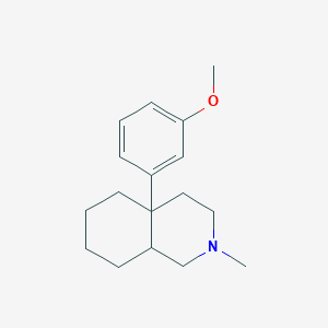 4a-(3-Methoxyphenyl)-2-methyldecahydroisoquinoline