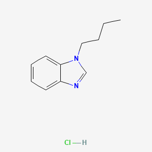 molecular formula C11H15ClN2 B1289429 1-Butyl-1H-benzo[d]imidazole hydrochloride CAS No. 5465-30-5