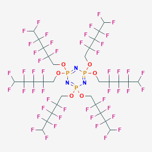 B128943 Hexakis(1H,1H,5H-perfluoropentoxy)phosphazene CAS No. 16059-16-8