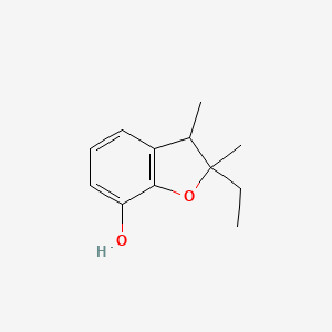 2-Ethyl-2,3-dimethyl-2,3-dihydro-1-benzofuran-7-ol