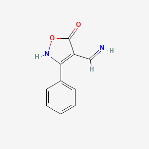 4-(Aminomethylidene)-3-phenyl-1,2-oxazol-5(4H)-one