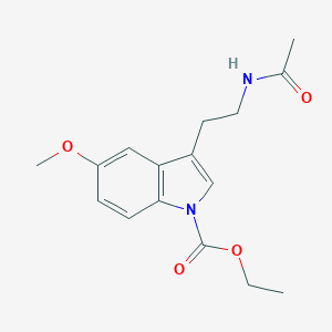 molecular formula C16H20N2O4 B128945 N-羧酸盐褪黑激素乙酯 CAS No. 519186-54-0