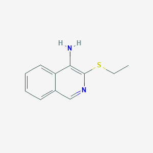 3-(Ethylthio)isoquinolin-4-amine