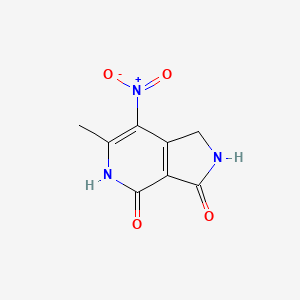 6-Methyl-7-nitro-1H-pyrrolo[3,4-c]pyridine-3,4(2H,5H)-dione