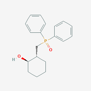 ((Trans-2-hydroxycyclohexyl)methyl)diphenylphosphine oxide