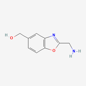 2-(Aminomethyl)benzo[d]oxazole-5-methanol