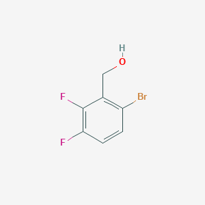molecular formula C7H5BrF2O B1289499 6-Bromo-2,3-difluorobenzenemethanol CAS No. 651326-72-6