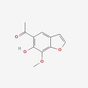 1-(6-Hydroxy-7-methoxybenzofuran-5-yl)ethanone