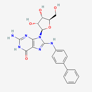 N-(Guanosin-8-yl)-4-aminobiphenyl