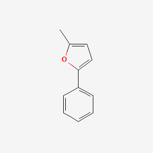 molecular formula C11H10O B12895050 2-Methyl-5-phenylfuran CAS No. 34721-89-6