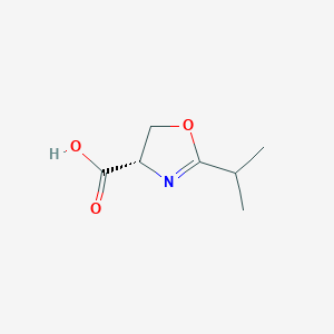 (4S)-2-(Propan-2-yl)-4,5-dihydro-1,3-oxazole-4-carboxylic acid