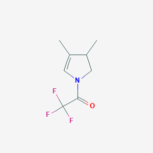 1-(3,4-Dimethyl-2,3-dihydro-1H-pyrrol-1-yl)-2,2,2-trifluoroethanone