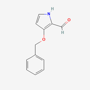 3-(Benzyloxy)-1H-pyrrole-2-carbaldehyde