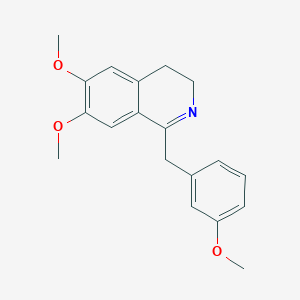 6,7-Dimethoxy-1-(3-methoxybenzyl)-3,4-dihydroisoquinoline