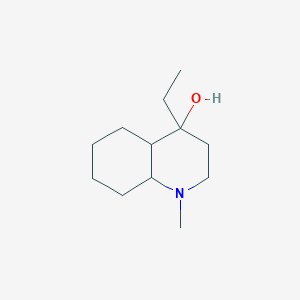 4-Ethyl-1-methyldecahydro-4-quinolinol