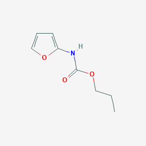 2-Furancarbamic acid, propyl ester