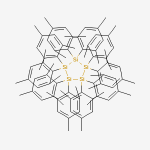 Decakis(2,4,6-trimethylphenyl)pentasilolane