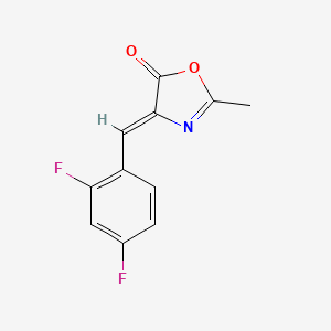 4-(2,4-Difluorobenzylidene)-2-methyloxazol-5(4H)-one