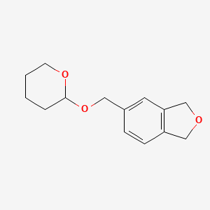 5-{[(Oxan-2-yl)oxy]methyl}-1,3-dihydro-2-benzofuran