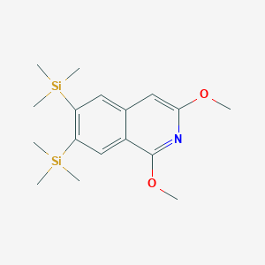 1,3-Dimethoxy-6,7-bis(trimethylsilyl)isoquinoline