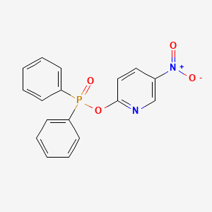 5-Nitropyridin-2-yl diphenylphosphinate