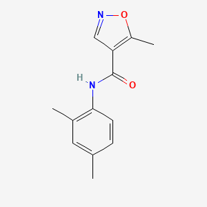 N-(2,4-Dimethylphenyl)-5-methyl-1,2-oxazole-4-carboxamide