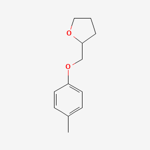 Furan, tetrahydro-2-[(4-methylphenoxy)methyl]-