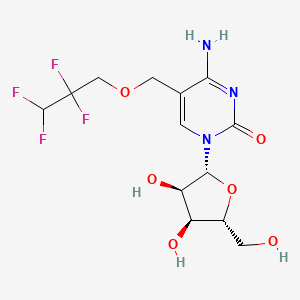 5-[(2,2,3,3-Tetrafluoropropoxy)methyl]cytidine