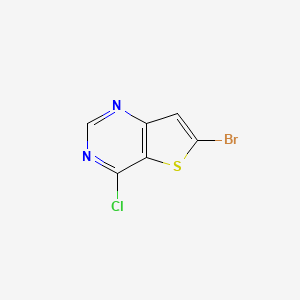 B1289557 6-Bromo-4-chlorothieno[3,2-D]pyrimidine CAS No. 225385-03-5