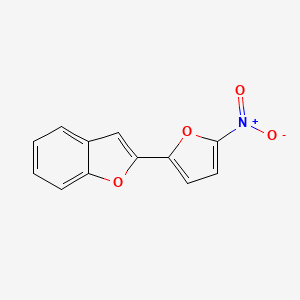 2-(5-Nitrofuran-2-yl)-1-benzofuran