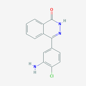 4-(3-Amino-4-chlorophenyl)phthalazin-1(2H)-one