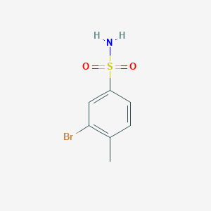 molecular formula C7H8BrNO2S B1289567 3-Bromo-4-methylbenzenesulfonamide CAS No. 210824-69-4