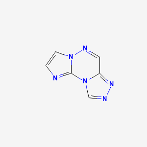 Imidazo[1,2-b][1,2,4]triazolo[4,3-d][1,2,4]triazine