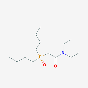 2-(Dibutylphosphoryl)-N,N-diethylacetamide