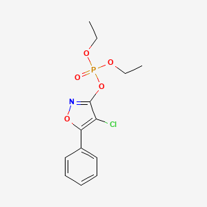 4-Chloro-5-phenyl-3-isoxazolyl diethyl phosphate